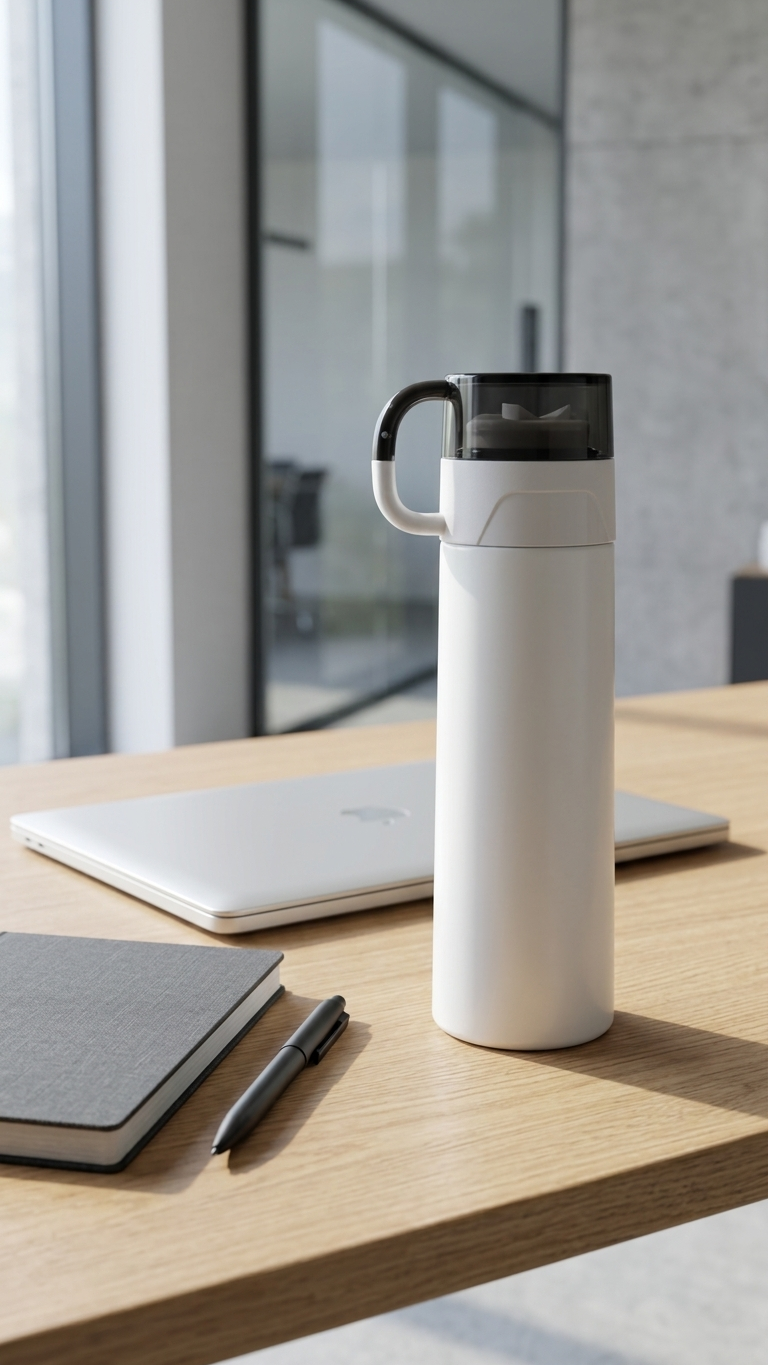 Vacuum Insulated Bottle with Carry Handle