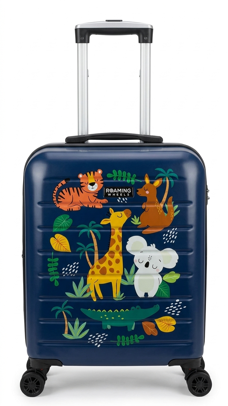 GG-2001 Kids Animal Print Trolley Bag with Custom Branding