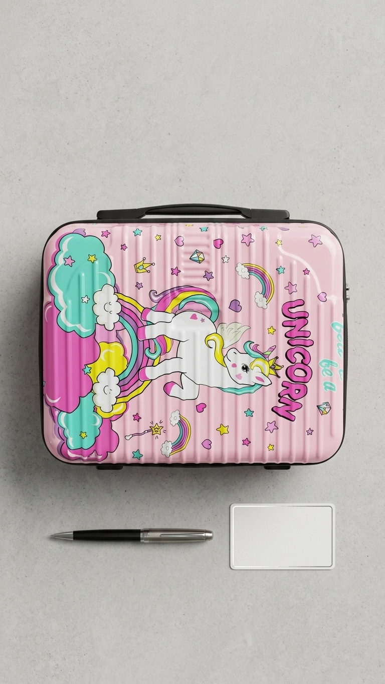 GG-2705 Unicorn Design Kids Vanity Bag with Custom Branding