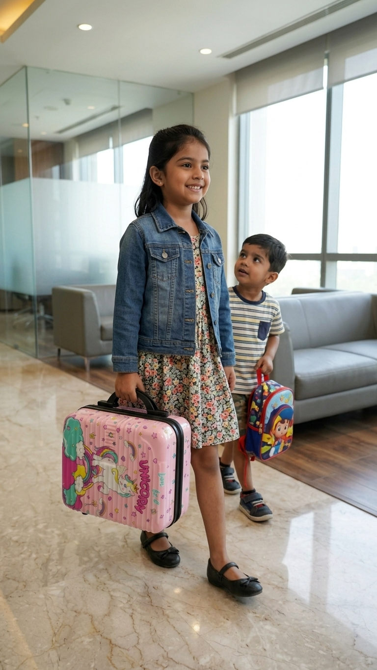 GG-2705 Unicorn Design Kids Vanity Bag with Custom Branding